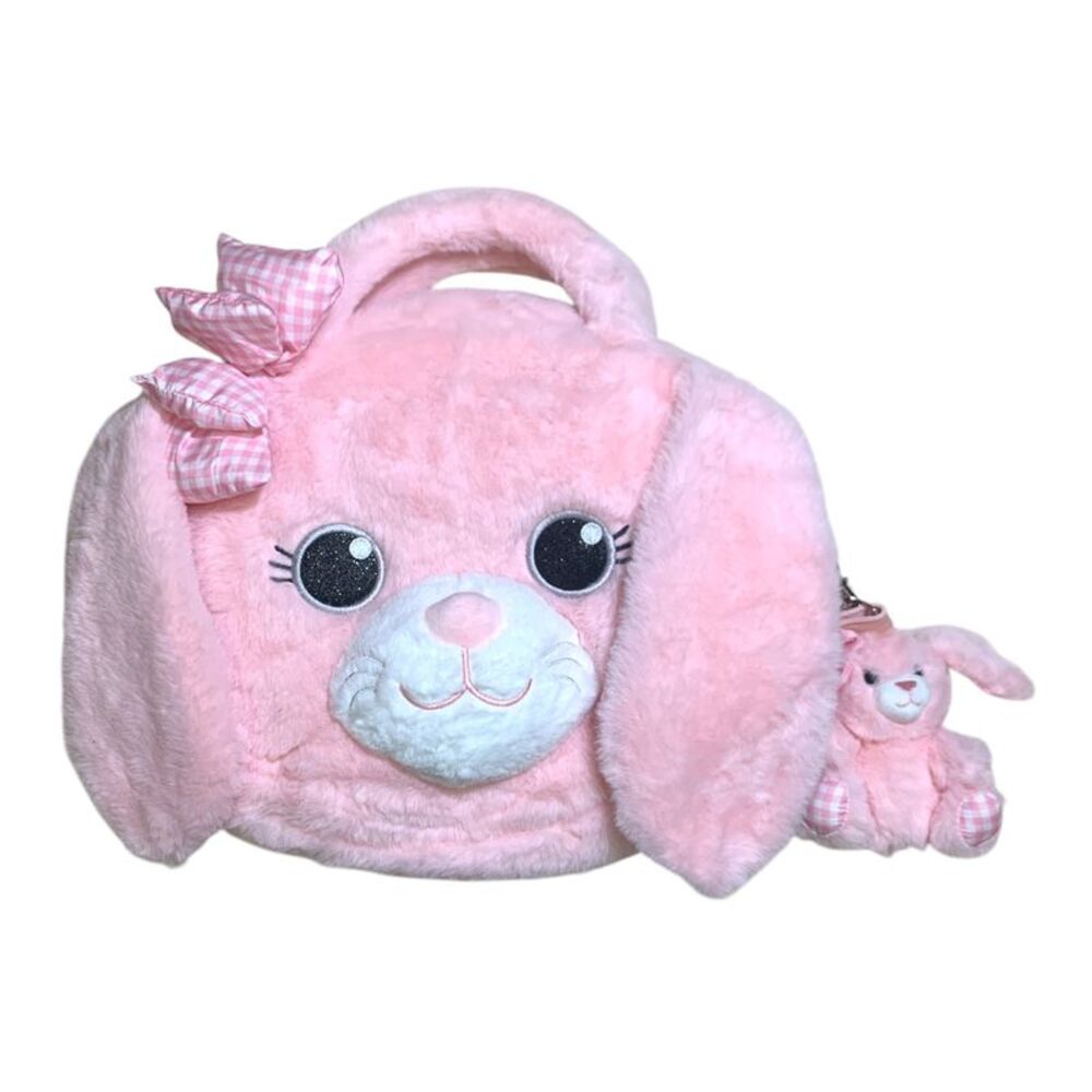 Member's Mark Lightweight 4-in-1 Soft & Plush Pet Bag with Keychain - Bunny